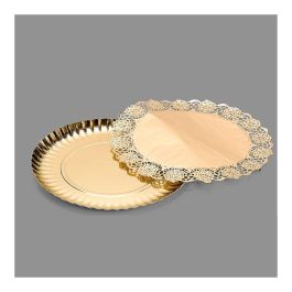 Best Products Bandeja Redonda con Blonda Oro Ø23 cm Precio: 0.99820644. SKU: B13W5CQ8HL