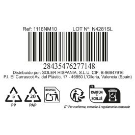 La Mediterranea Plato Postre 21.5 cm Opal Colección Whom