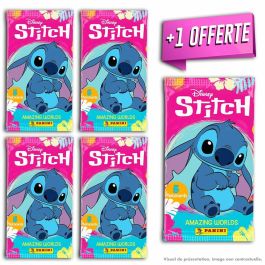 Panini PAN8051708025576 Blister Stitch Photocards - 4 Fundas + 1 Gratis - 25 Tarjetas Coleccionables