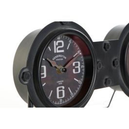 Reloj Sobremesa Vintage DKD Home Decor Negro Dorado 7 x 20 x 38 cm Reloj Sobremesa Vintage DKD Home Decor Negro Dorado 7 x 20 x 38 cm