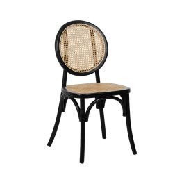 Silla Negro Madera de Olmo Contract 44,50 X 41,50 X 89 cm
