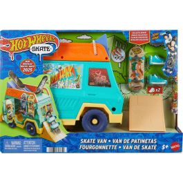Hot Wheels Jgg91 Playset Furgoneta Skate con Tabla Fingerboard Tony Hawk, Rampas y Accesorios Móviles Hot Wheels Jgg91 Playset Furgoneta Skate con Tabla Fingerboard Tony Hawk, Rampas y Accesorios Móviles