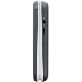 Doro Leva L30 black whie Teléfono Móvil Concha 4G con GPS y Cámara 2MP, Pantalla 2.8", Negro/Blanco