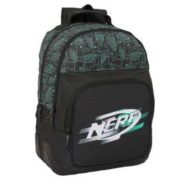 Mochila Escolar Nerf Game Negro 32 x 42 x 15 cm