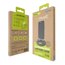 Funda para Móvil Muvit for Change iPhone 15 Plus Transparente