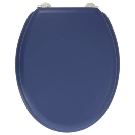 Gelco Asiento de inodoro Dolce - Bisagras de acero inoxidable - Madera moldeada - Azul marino Precio: 36.99000008. SKU: S7135626
