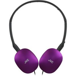 JVC HA-S160M-VU Auriculares de diadema con micrófono, violeta Precio: 42.50000007. SKU: B19HXRZRQB