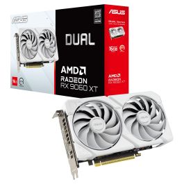 ASUS RX 9060 XT 16GB GDDR6 White Tarjeta Gráfica