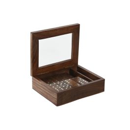 Juego Colonial DKD Home Decor Marron Dorado 12.5 x 4.6 x 15 cm Set de 3 (2 Unidades) Precio: 37.6899996. SKU: B19ZHNM6LT