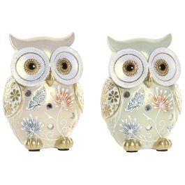 DKD Home Decor Figura Buho Cottage de Resina Verde y Beige 5 x 10 x 7 cm (4 Unidades) Precio: 22.88999955. SKU: B12ADYRGN4