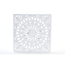 DKD Home Decor Decoración Pared Indio Blanco 1.5 x 40 x 40 cm Estilo Etnico MDF (2 Unidades) Precio: 14.49999991. SKU: B14DH93VLQ