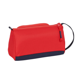 Estuche Escolar RFEF Azul Rojo 20 x 11 x 8.5 cm (32 Piezas)