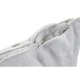 DKD Home Decor Cojín Urban Gris Claro 45x45 cm Poliéster Pack 2 Unidades con Cremallera