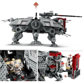 LEGO Star Wars AT-TE Walker 75337 Juego de Construcción para Niños de 9 Años con 1082 Piezas