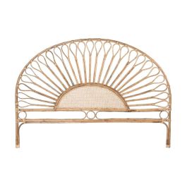 Cabecero de Cama DKD Home Decor Natural Girasol Madera Ratán 178 x 4 x 90 cm 178 x 4 x 127 cm