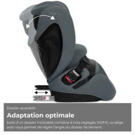 CBX by CYBEX Silla de coche Gr. 1/2/3 Pallas B i-Size Gris Adoquín-Gris Oscuro Gris