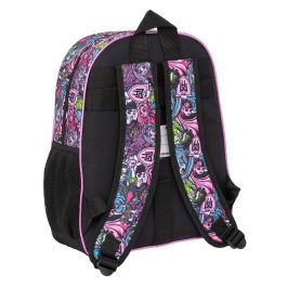 Mochila Escolar Monster High Drama Multicolor 28 x 34 x 10 cm