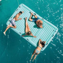 Colchoneta hinchable water lounge capacidad 4 personas (400 kg) 310x183 cm Colchoneta hinchable water lounge capacidad 4 personas (400 kg) 310x183 cm