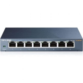 Switch TP-Link TL-SG108 V3.0 8 Puertos/ RJ-45 10/100/1000 Switch TP-Link TL-SG108 V3.0 8 Puertos/ RJ-45 10/100/1000