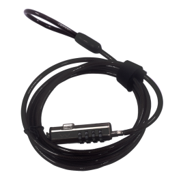 Ewent Cable de Seguridad EW1238 para Ordenador Portátil con Ranura NANO Kensington - 4 Dígitos, Cable de Acero 1.8m (Gris Oscuro/Negro) Precio: 16.50000044. SKU: B15RZKJDL8