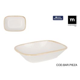 La Mediterranea Bol Rectangular 17.5 x 12.4 cm Milkycream (36 Unidades) Precio: 153.3675. SKU: B1EPTLBKYL