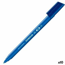 Rotuladores Staedtler Noris Club Azul (10 Unidades)