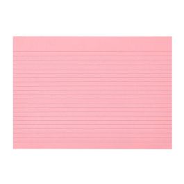 Tarjeta Liderpapel Para Estudiar Rayada Cartulina De Colores 170 gr-M2 125x200 mm Paquete De 200 Unidades