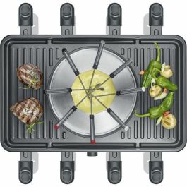 Severin RG2347 Raclette y Fondue Combo para 8 personas con Caquelon, 8 Tenedores y 8 Espátulas - Negro Severin RG2347 Raclette y Fondue Combo para 8 personas con Caquelon, 8 Tenedores y 8 Espátulas - Negro