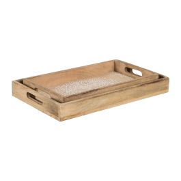 S/2 Bandejas Blanco-Natural 43,50 X 27 X 5 cm Precio: 41.7087. SKU: B12CPMZN3G
