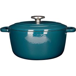 Cosy & Trendy COS5401110056843 Cacerola con Tapa Hierro Fundido Esmaltado Ø24 cm 4.6 L Apta Inducción Azul Precio: 81.50000012. SKU: B1CSVX4KS7