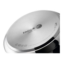 Fagor Olla Clásica Bombeada 6L Inoxidable 18/10 Ø23,5x17cm