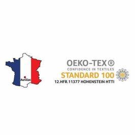 Abeil Set de 2 Almohadas Antiácaros 60x60 cm, 100% Algodón Orgánico con Funda Suave y Confortable, Eco-Responsables