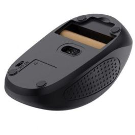 Trust Ratón Primo Inalámbrico 1600DPI, Ergonómico, Compatible con PC/Tablet/Smartphone, Negro