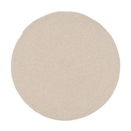 Alfombra Blanco Beige 110 x 110 x 0,2 cm Precio: 28.78999948. SKU: B14AG79QFX