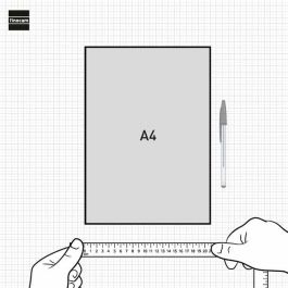 Finocam Portadocumentos Nopal Cremallera A4 Imitación Cuero Azul Marino con Bloc Notas y Bolsillo Interior