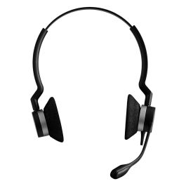Jabra 2300 QD/ DUO Auriculares Alámbricos para Oficina y Centro de Llamadas, Binaurales, Negro