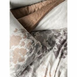 ASI8684283424696 Juego de Cama 1 Funda Nórdica 220x240 cm + 2 Fundas Almohada 60x60 cm 100% Algodón Satén Gris