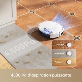 Dreame Mova M1 aspiradora robotizada 0,3 L Sin bolsa Blanco Dreame Mova M1 aspiradora robotizada 0,3 L Sin bolsa Blanco