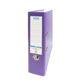 Elba Archivador de palanca Rado Top, cartón forrado PVC, tamaño Folio, lomo 80mm, violeta Precio: 4.49999968. SKU: B1K2QRVTCD