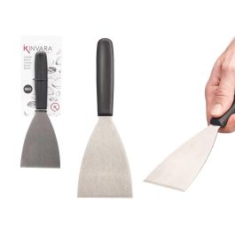 Espátula Corta Kinvara 23.3x1.2x8 cm - Negro/Metal - PP/SS430 (24 Unidades) Precio: 35.50000003. SKU: B1AK992PVZ