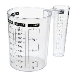 5Five Jarra Medidora Dos Depósitos 1 Litro Transparente Polipropileno Precio: 3.69000027. SKU: B14M9X2WYF