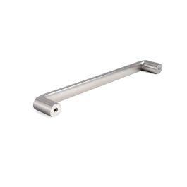 Viefe Tirador Modelo Roma Níquel Cepillado 192 mm Distancia entre Tornillos Zamak para Muebles Cocina y Baño Viefe Tirador Modelo Roma Níquel Cepillado 192 mm Distancia entre Tornillos Zamak para Muebles Cocina y Baño
