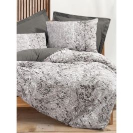 ASI8683743800230 Juego de Cama - Funda Nórdica 220x240 cm + 2 Fundas de Almohada 60x60 cm - 100% Algodón - Marrón ASI8683743800230 Juego de Cama - Funda Nórdica 220x240 cm + 2 Fundas de Almohada 60x60 cm - 100% Algodón - Marrón