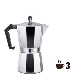 Gourmet Kitchen Cafetera de aluminio 3 tazas para gas, vitrocerámica y placa eléctrica Precio: 9.5000004. SKU: B13HWY9RQV