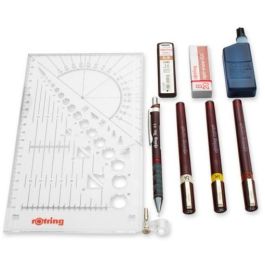 rotring Isograph College Set 3 Plumillas 0.25 / 0.35 / 0.5