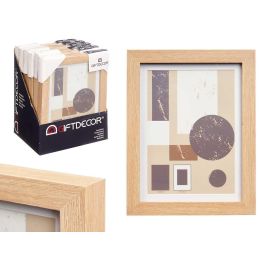 Portafoto Pared Madera Paspartu 13X18Cm Natural Giftdecor (12 Unidades) Precio: 30.50000052. SKU: B1KHX9NQVE