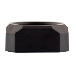 Koala Recogegotas ABS Basic Negro Mate 4,1x4,1x1,7 cm, Higiénico, Fácil Limpieza, Fabricado en España