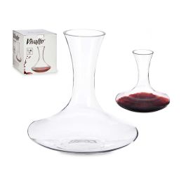 Decantador de Vino Vivalto Cristal 1.4L - 20.5x21x20.5 cm (6 Unidades) Precio: 60.95000021. SKU: S3600800