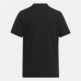 Camiseta de Manga Corta Mujer Reebok Identity Big Logo Negro