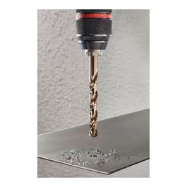 Wolfcraft ø3x 61 mm Broca Metal HSS Cobalto Rectificada para Acero Inoxidable y Materiales Duros, Longitud Trabajo 33mm, Punta 130° Wolfcraft ø3x 61 mm Broca Metal HSS Cobalto Rectificada para Acero Inoxidable y Materiales Duros, Longitud Trabajo 33mm, Punta 130°